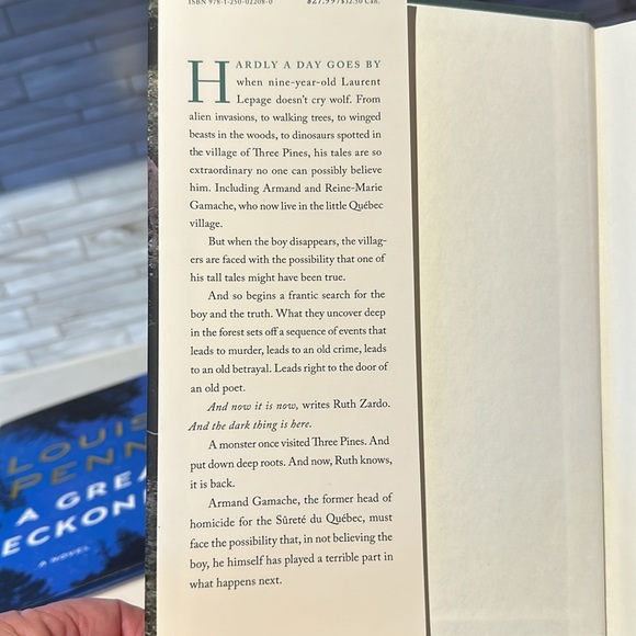 Louise Penny Books: the Nature of the Beast. A Great Reckoning - Picture 6 of 6